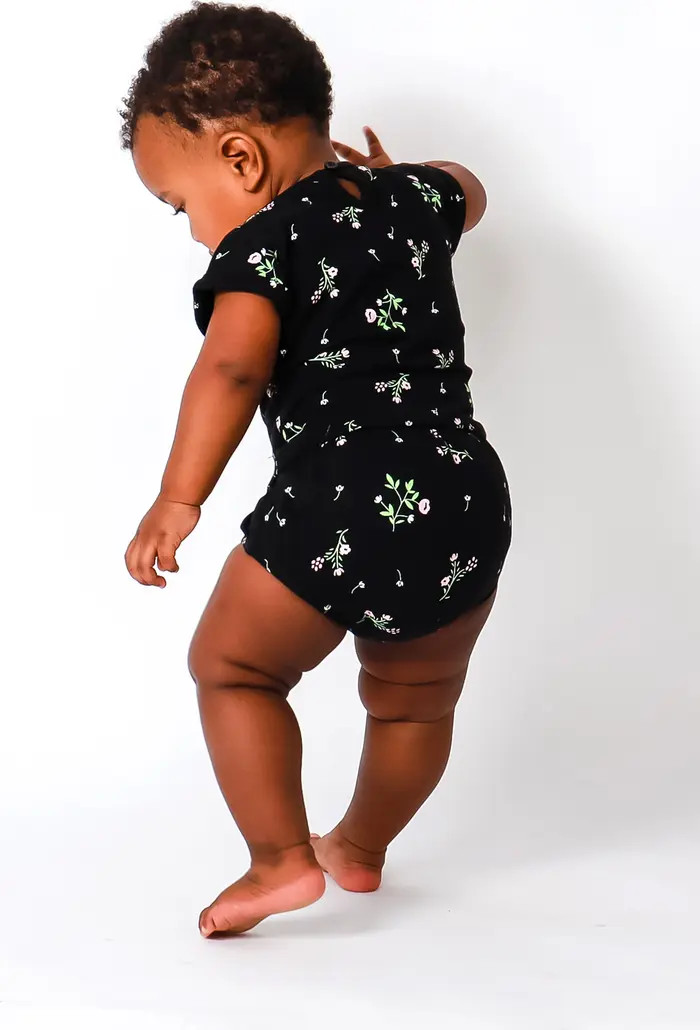 TINY TRIBE Floral T-Shirt & Shorts Set | Nordstrom | Nordstrom