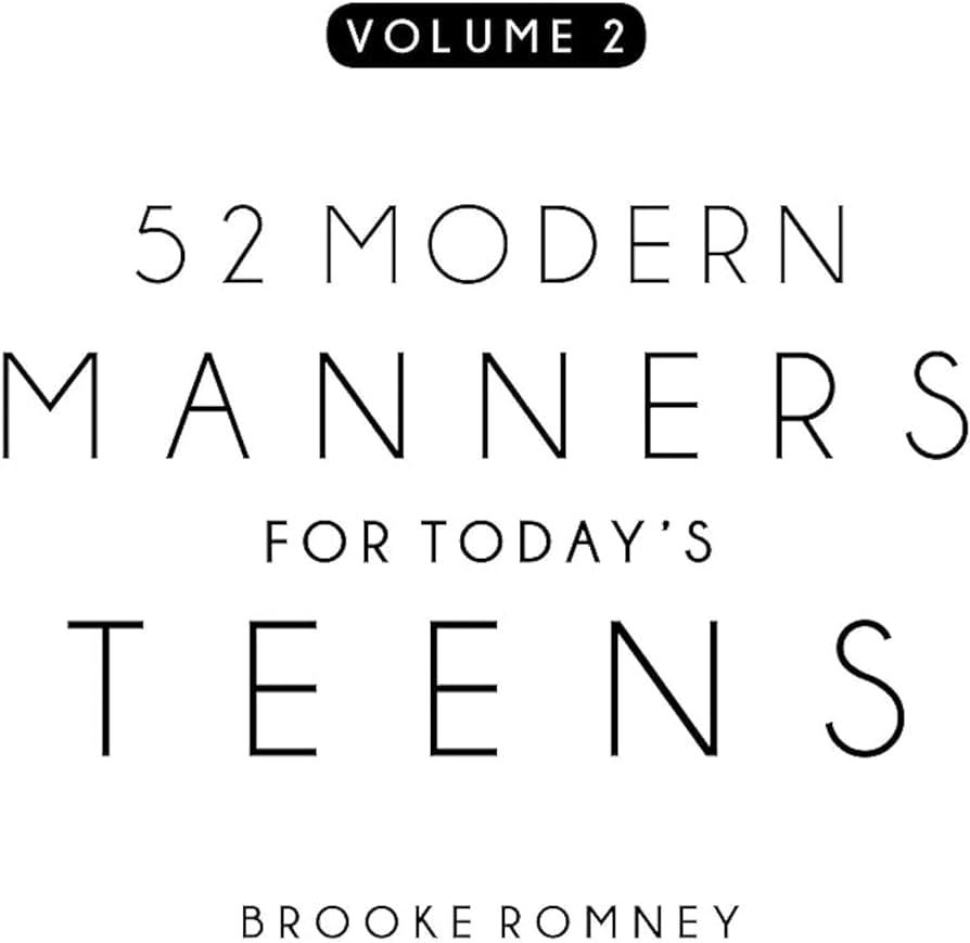 52 Modern Manners For Today's Teens Volume 2 | Amazon (US)