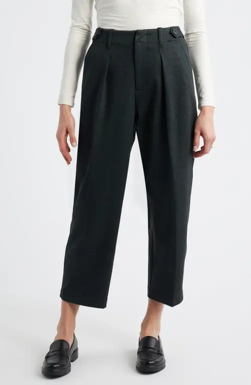 Liverpool Los Angeles High Waist Ankle Trouser in Smokey Charcoal Herring at Nordstrom, Size 0 | Nordstrom
