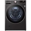 LG 4.5-Cu. Ft. Front Load Washer with Steam Technology - Black Steel | HSN