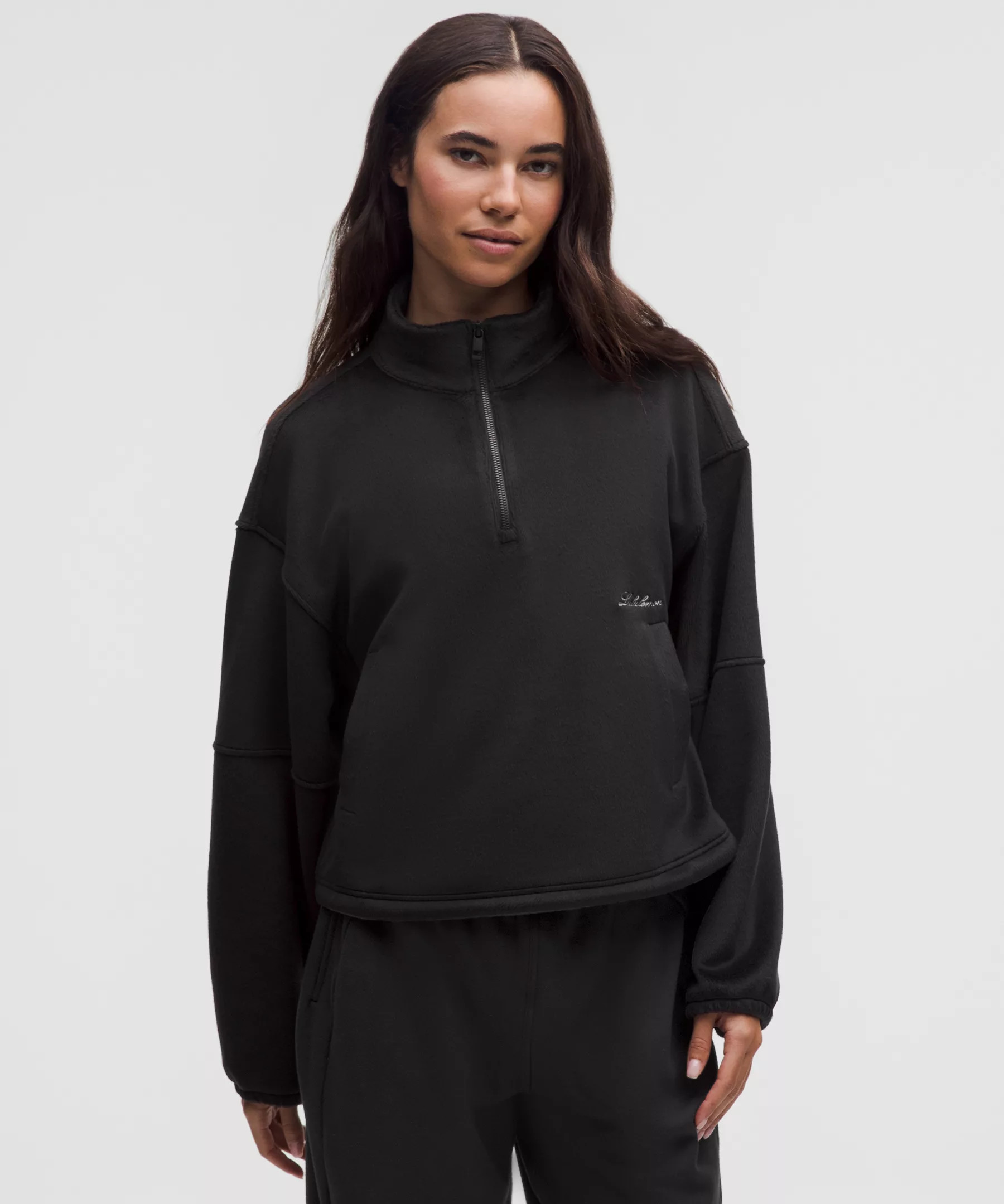 Plush Velour Oversized Half Zip | Lululemon (US)