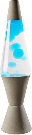 Spencer's Gray and Blue Lava Lamp - 17 Inch | Gray Base | Clear Liquid | Blue Wax | Home décor | Amazon (US)