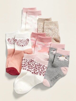 Critter Socks 6-Pack for Toddler & Baby | Old Navy (US)
