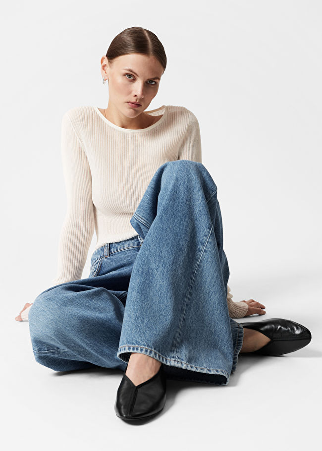 Almond-Toe Ballerina Flats | & Other Stories (EU + UK)