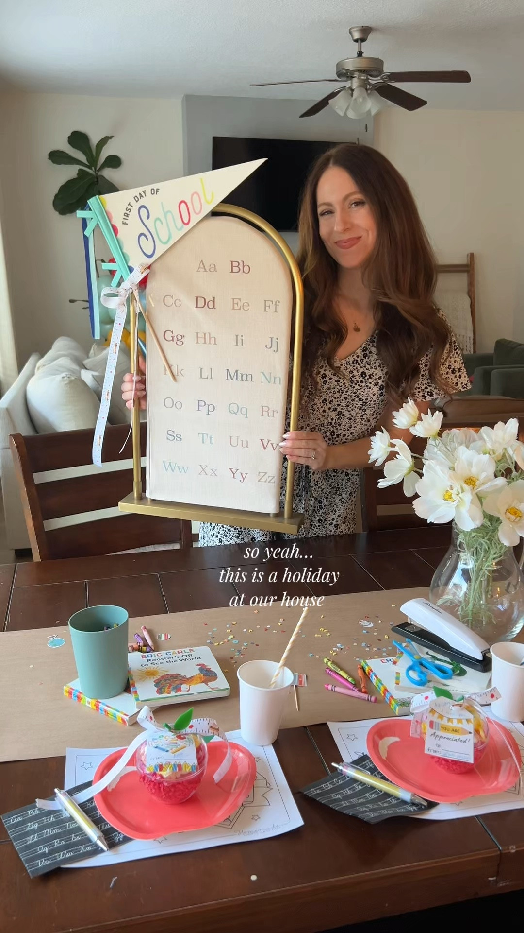 Back to School breakfast setup! We are obsessed with our @kerbobbled arch for every occasion 🤩

#LTKmomlife #LTKKids #LTKSeasonal