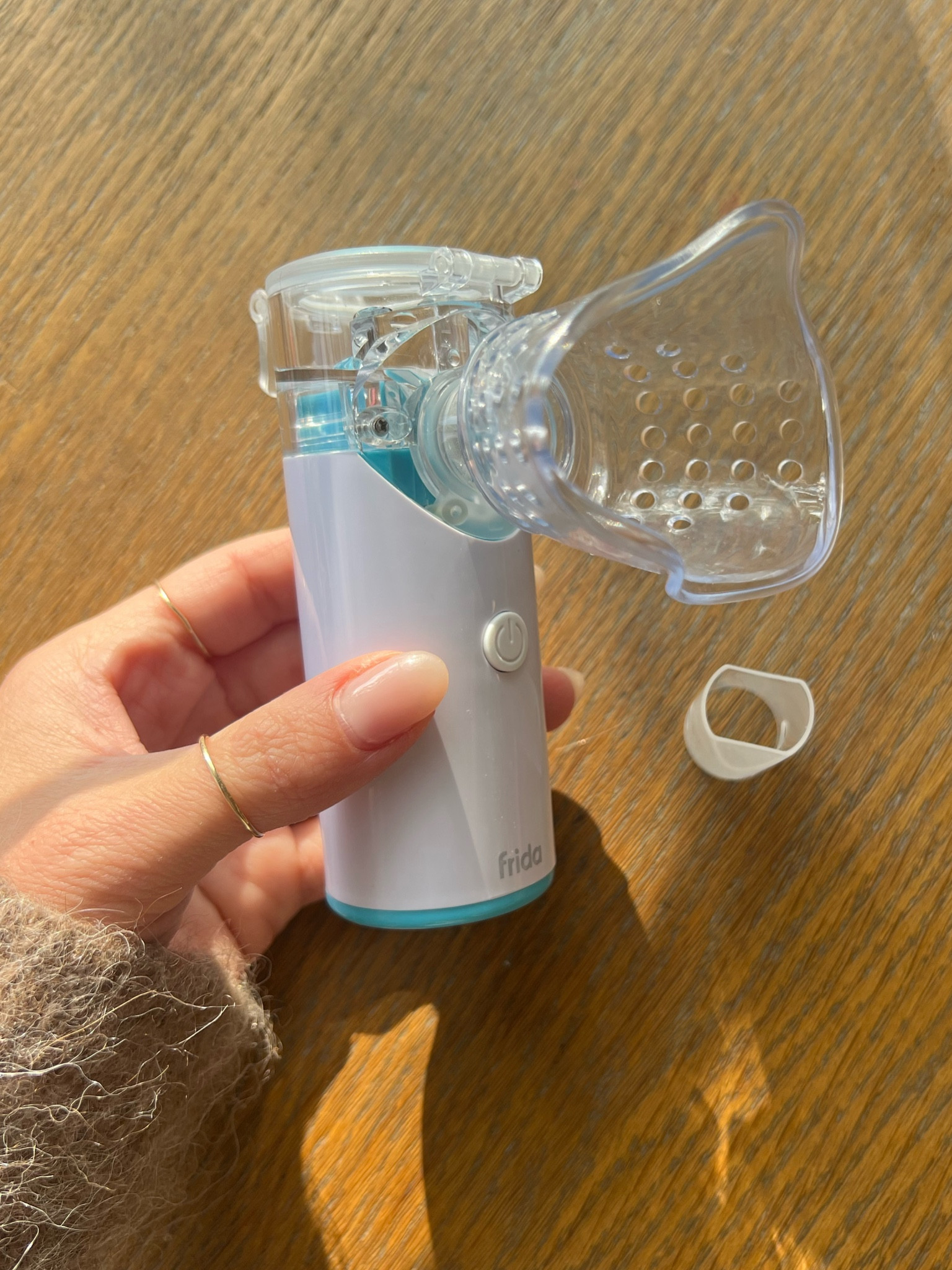 Silent handheld nebulizer by Frida! Every household should have a nebulizer in their medicine cabinet. This is so helpful during sickness. This nebuzlier by Frida is quiet and efficient. It has an over the mouth soft piece or can use the large straw like piece for nebulizing in front of face. It’s chargeable so no need for batteries. It helps so much! Use with .9% saline solutionn


#LTKBaby #LTKFamily #LTKKids