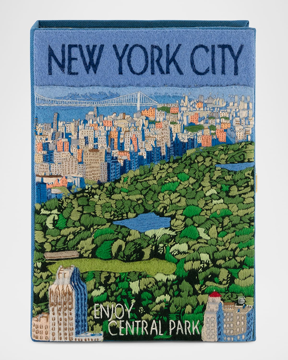 New York City Book Clutch Bag | Neiman Marcus