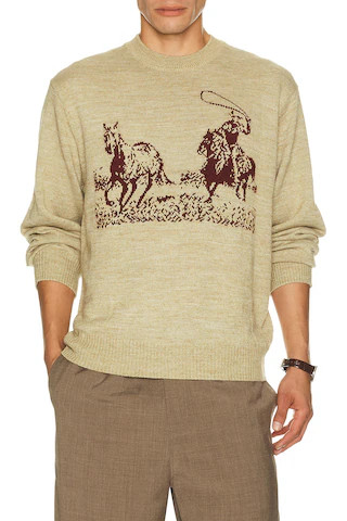 ONE OF THESE DAYS Just For A Moment Knit Sweater in Oatmeal from Revolve.com | Revolve Clothing (Global)