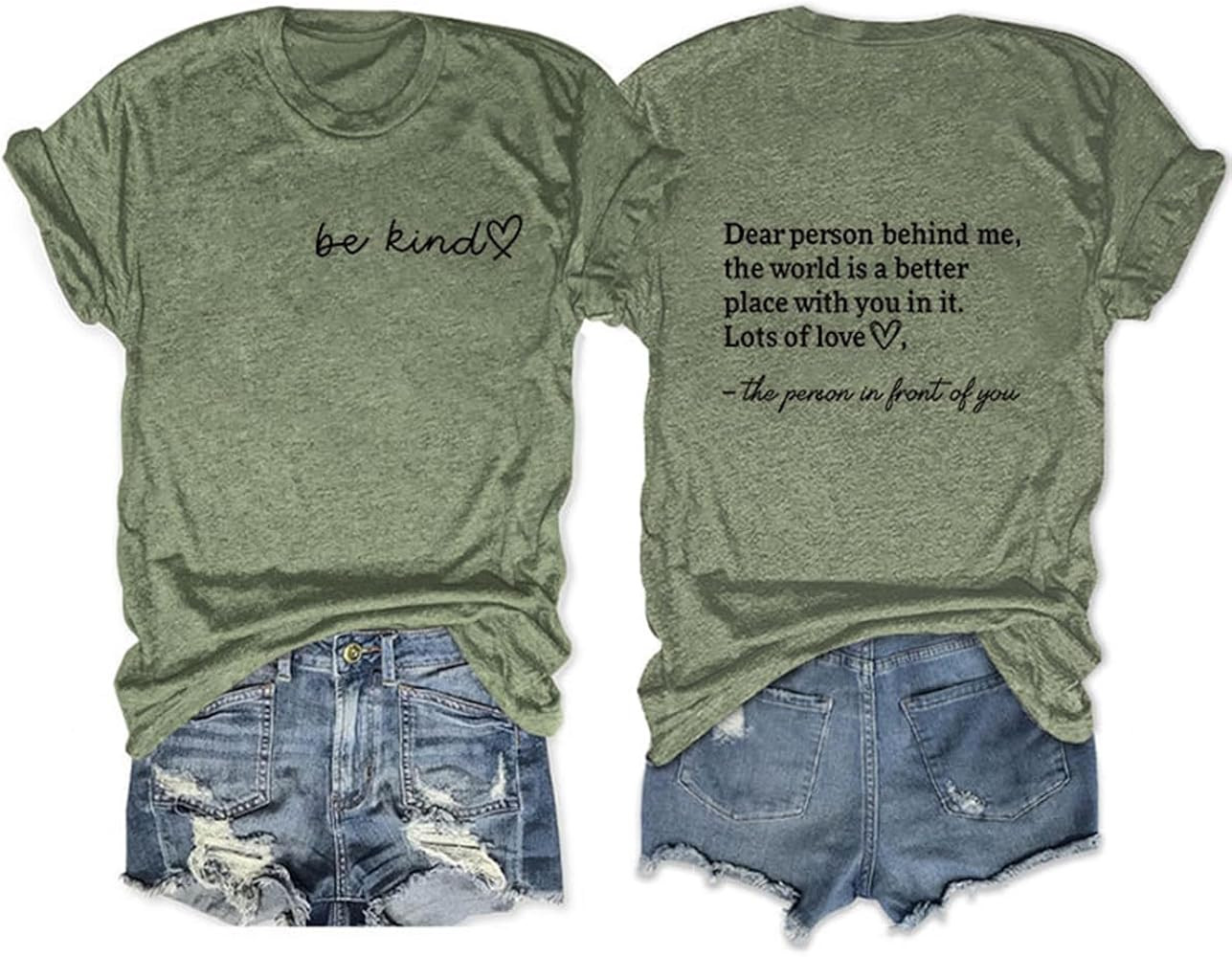 Be Kind Womens T Shirts Cute Graphic Blessed Shirt Kindness Short Sleeve Tees Funny Inspirational... | Amazon (US)