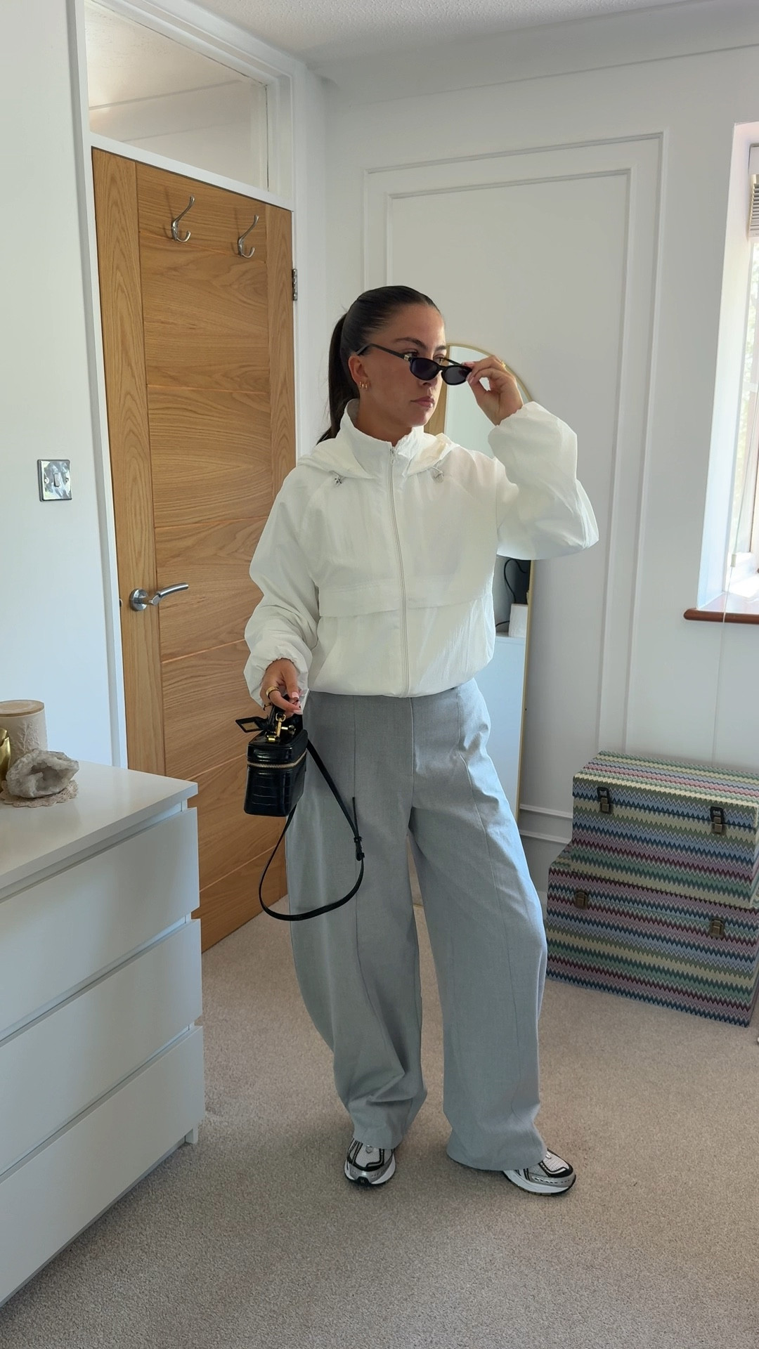 Casual chic - Topshop - barrel Leg trousers - windbreaker - everday - spring outfit - summer outfit - @ASOS  

#LTKsummer #LTKspring #LTKuk