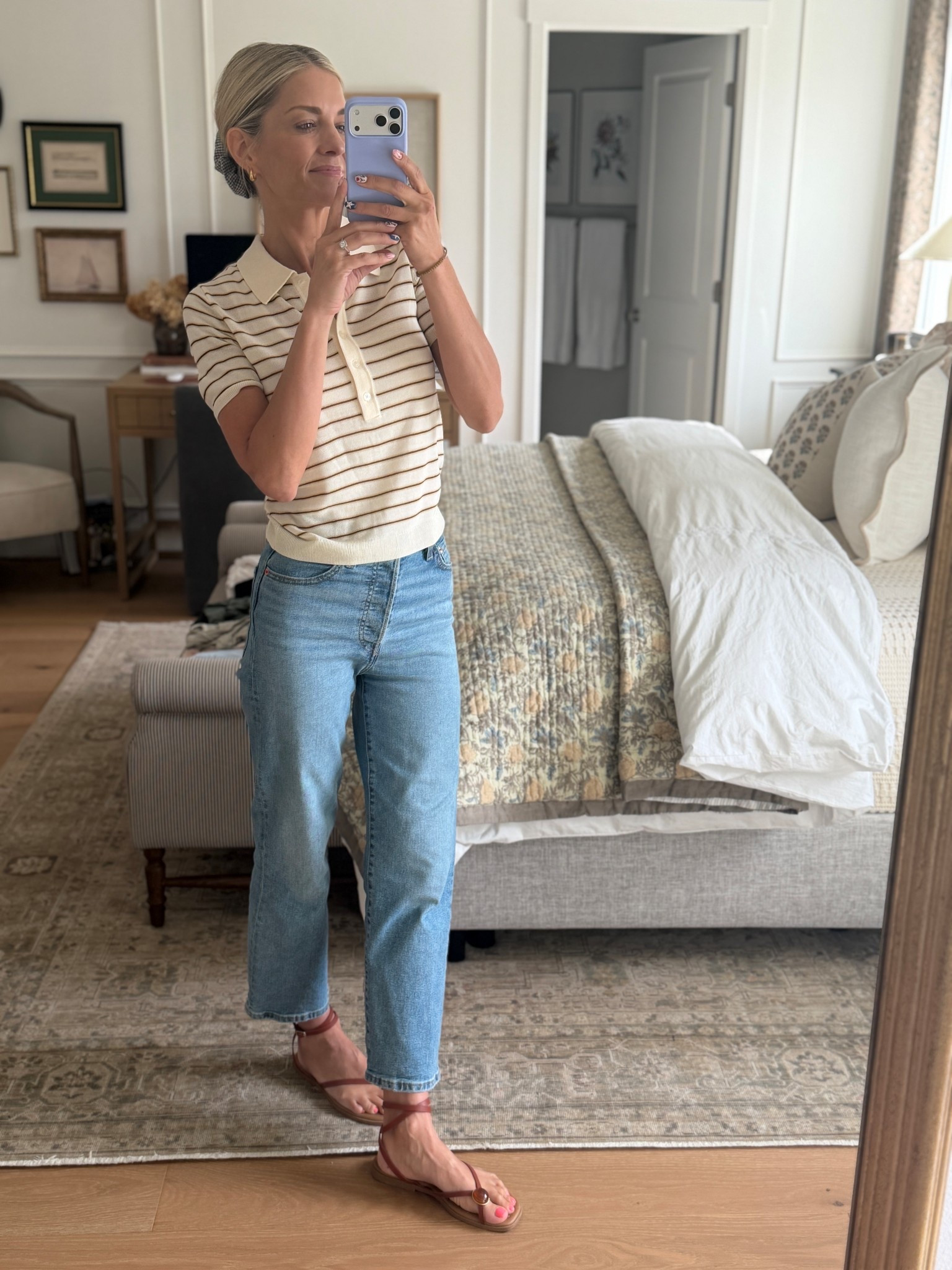 I love a cute polo moment. I grabbed this one while we were in New York. I got my normal size small.

#LTKOver40 #LTKootd