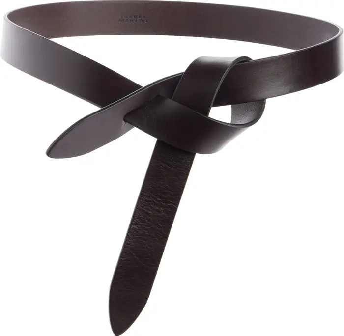 Lecce Knotted Leather Belt | Nordstrom
