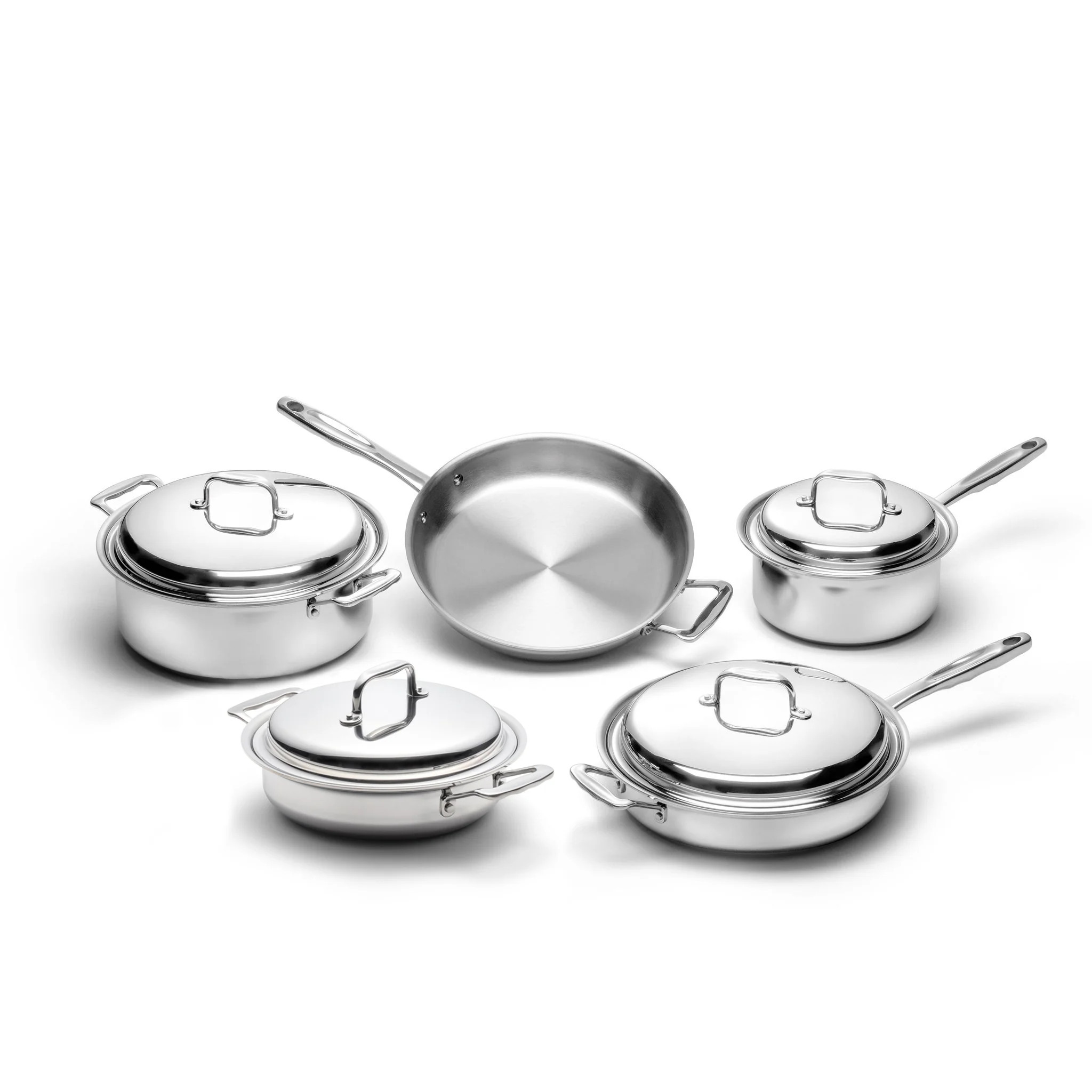 9 Piece Stainless Steel Cookware Set | 360 Cookware | 360 Cookware