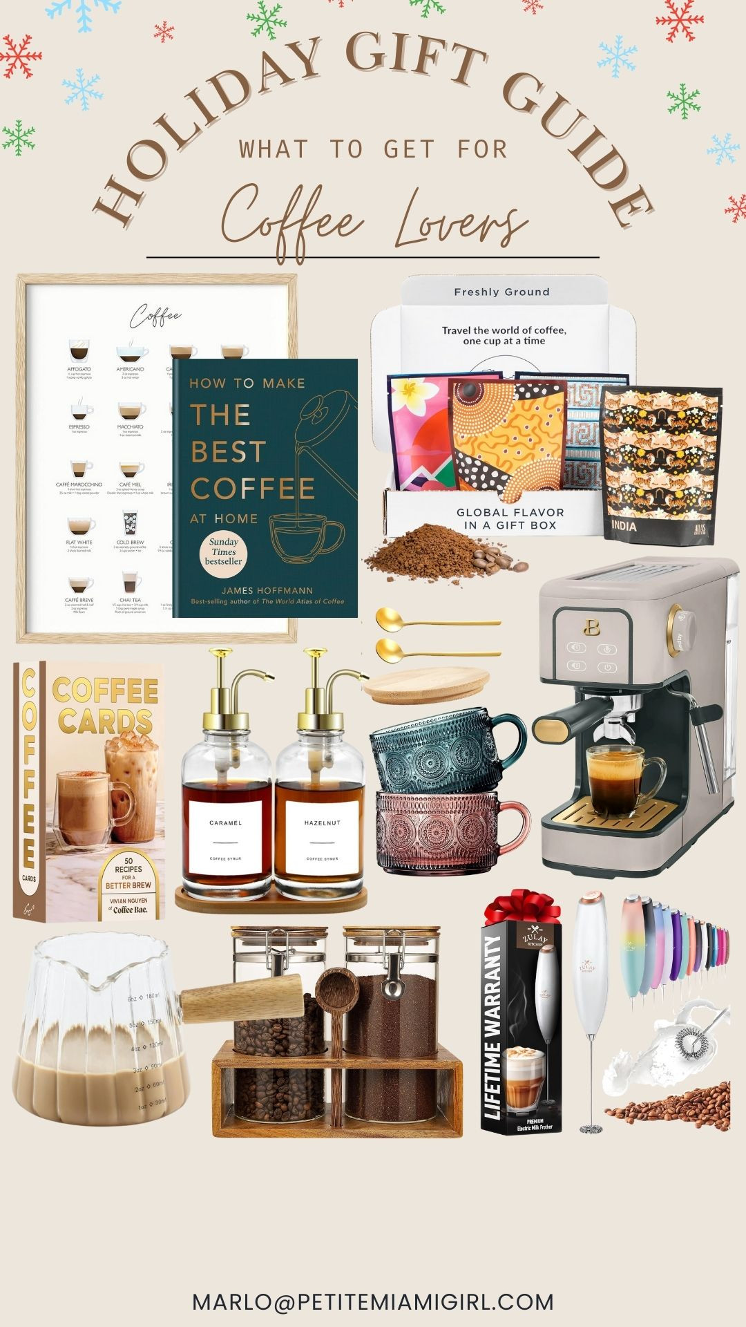 Holiday gift guide for Coffee Lovers 

 #LTKGiftGuide #LTKHoliday #LTKHome