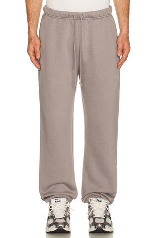 SKIMS Fleece Lounge Relaxed Jogger in Grey | FWRD 