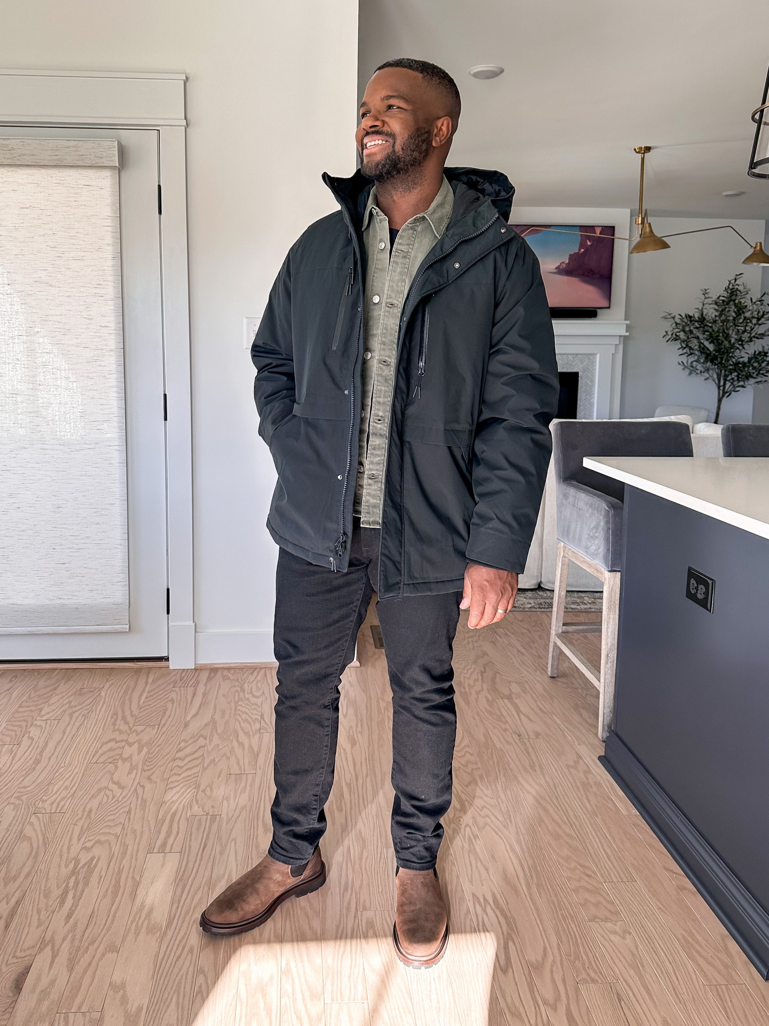 Code AFNENA for an additional 15% off on TOP of the 30% OFF sitewide sale at Abercrombie! 

Sizing:  Tre is 6’0” and typically wears a XL top, and 36x32 bottoms

Men’s Parka: L (runs slightly large, size down for a classic fit)
Olive shirt jacket: L (runs slightly large, size down for a classic fit)
Black jeans: 36x32 - TTS







Abercrombie code
Black Friday sale
Men’s outfit
Men’s winter outfit
Gifts for him
Abercrombie outfit

#LTKmens #LTKCyberweek #LTKstyletip
