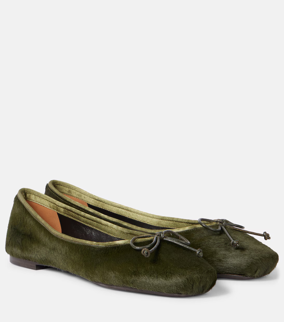 Charlotte calf hair ballet flats | Mytheresa (US/CA)