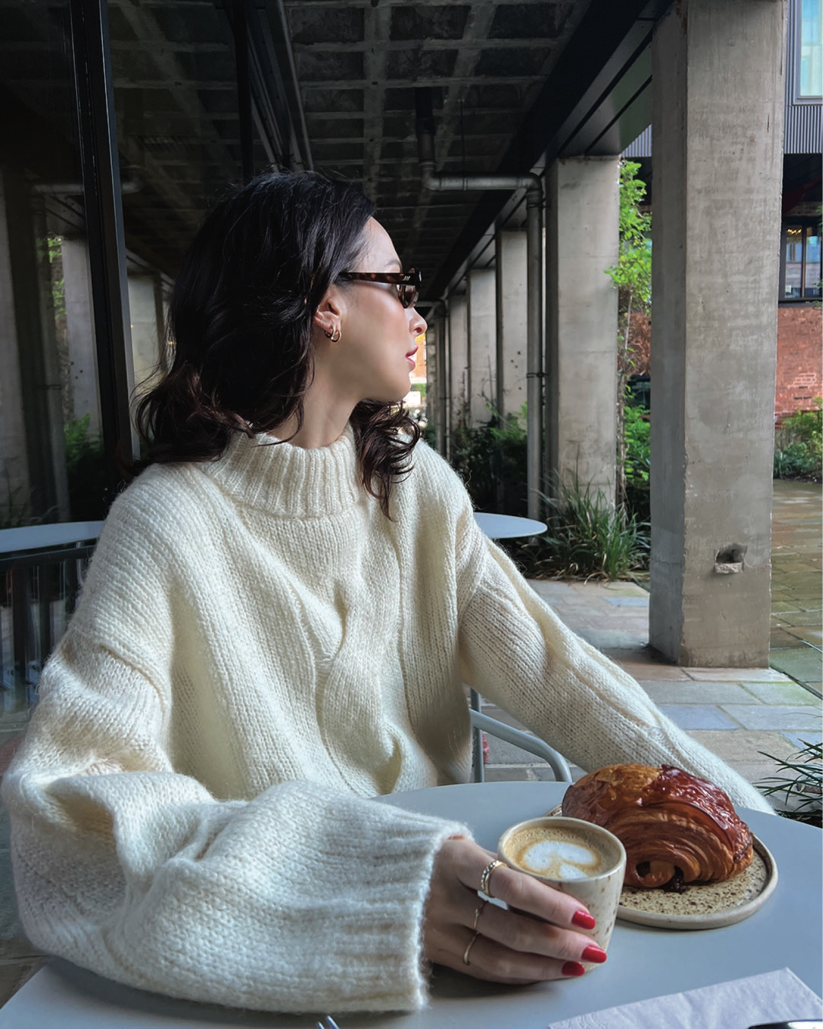 Cable-Knit Alpaca Jumper curated on LTK