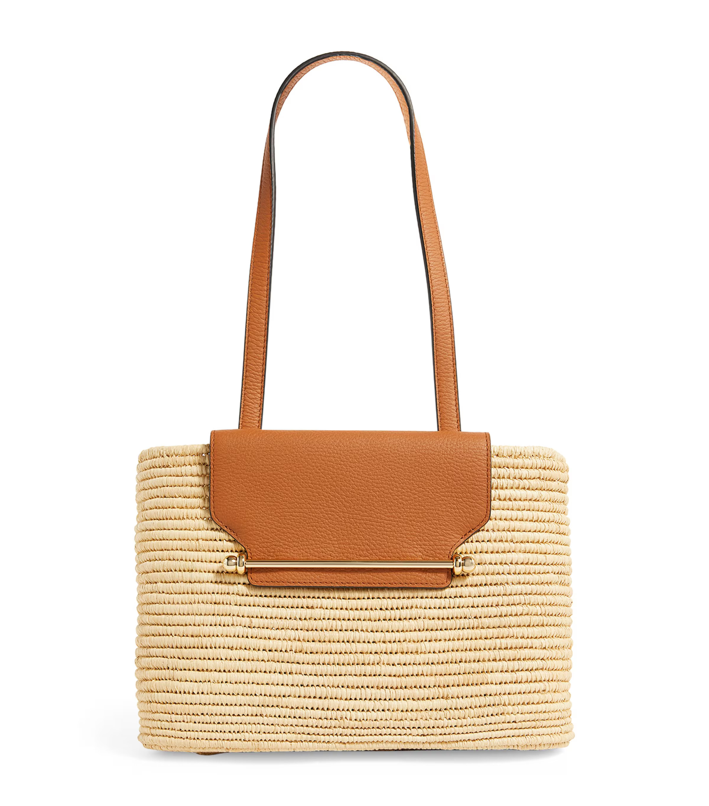Strathberry Raffia Basket Tote Bag | Harrods