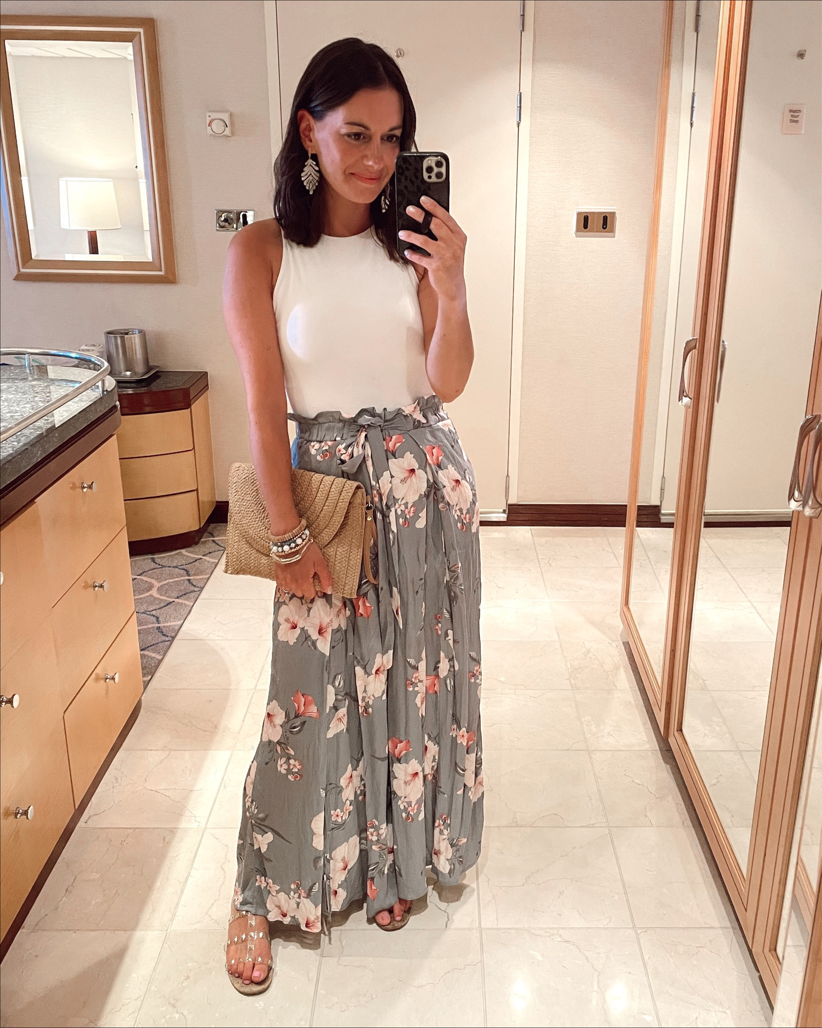 Amazon bodysuit (runs tts to a tad small, wearing a small), amazon beach pants (run Tts), amazon straw clutch, amazon earrings

Vacation outfit, resort wear, amazon finds, spring break outfits, beach outfit 



#LTKSeasonal #LTKtravel #LTKstyletip