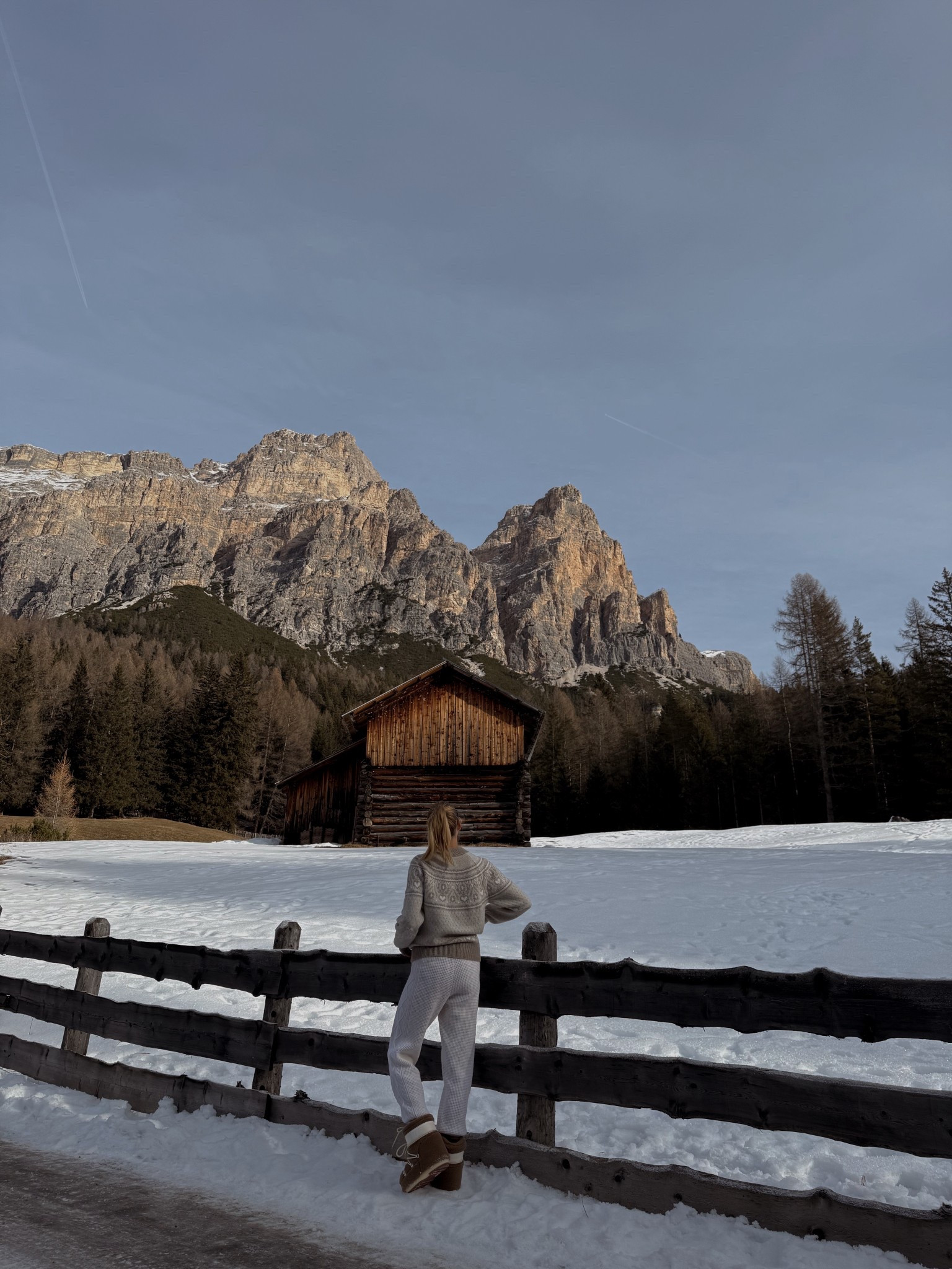 Skiwear moonboots Khaite fair aisle knit perfect moment 