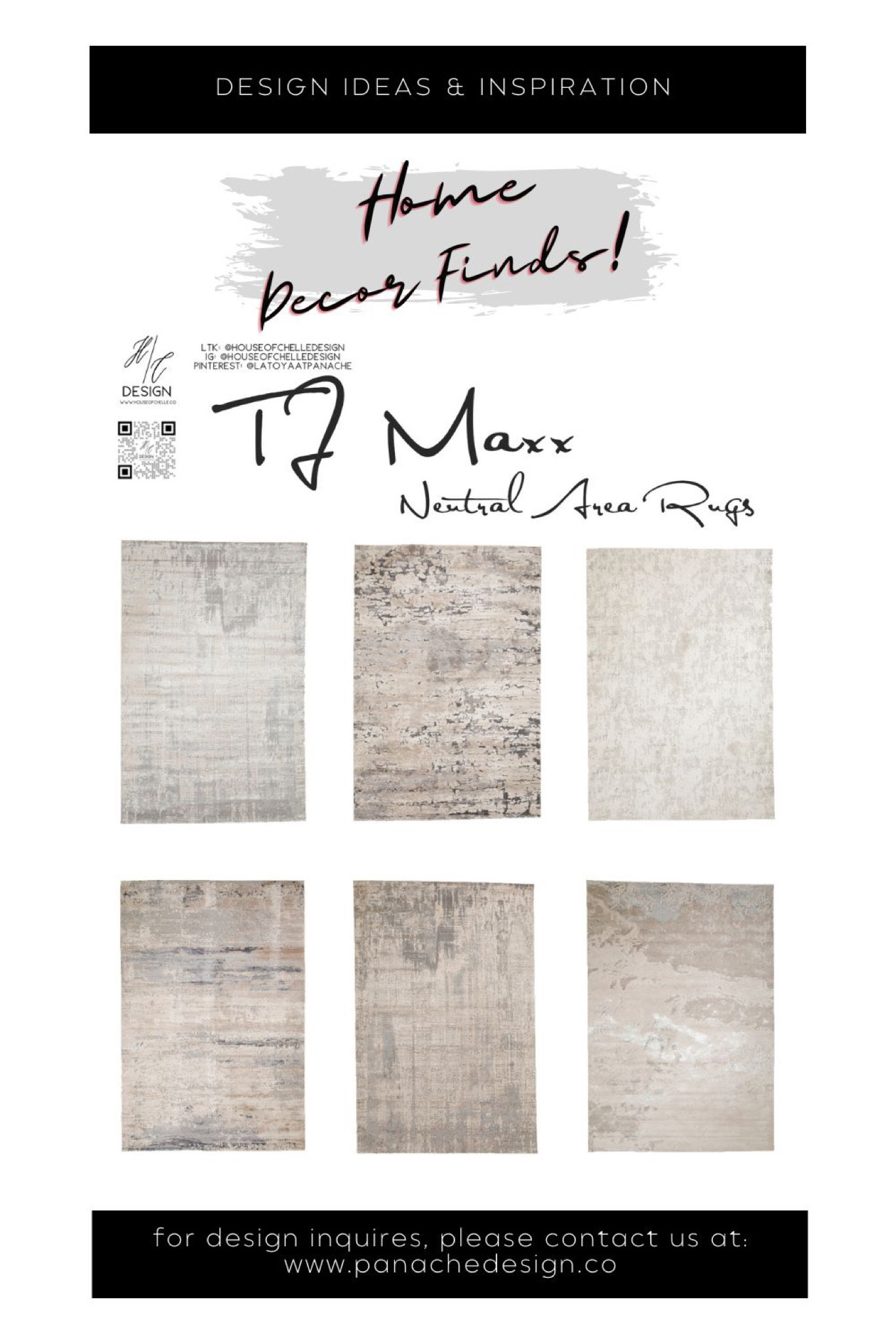 Affordable TJ Maxx Area Rugs. Contemporary rug, abstract rug, modern rug, neutral rug, moody rug, most popular rug, living room rug, bedroom rug, affordable rug, tj maxx sale

#LTKsalealert #LTKstyletip #LTKhome