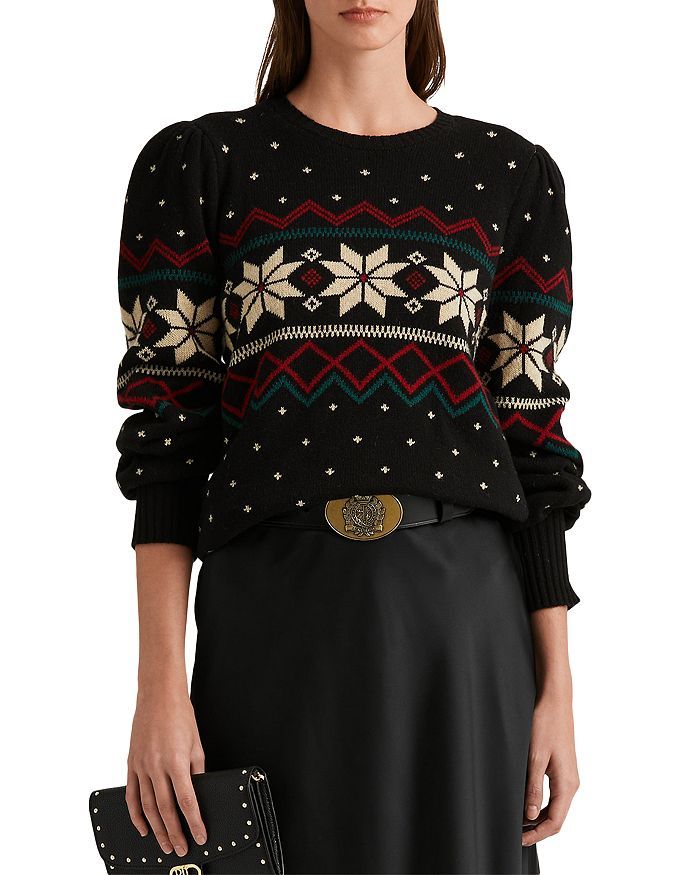 Wintry Patterned Sweater | Bloomingdale's (US)