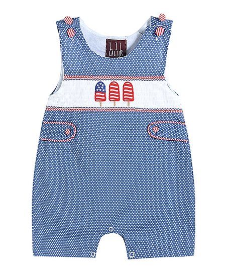 Blue Americana Popsicles Romper - Infant & Toddler | Zulily