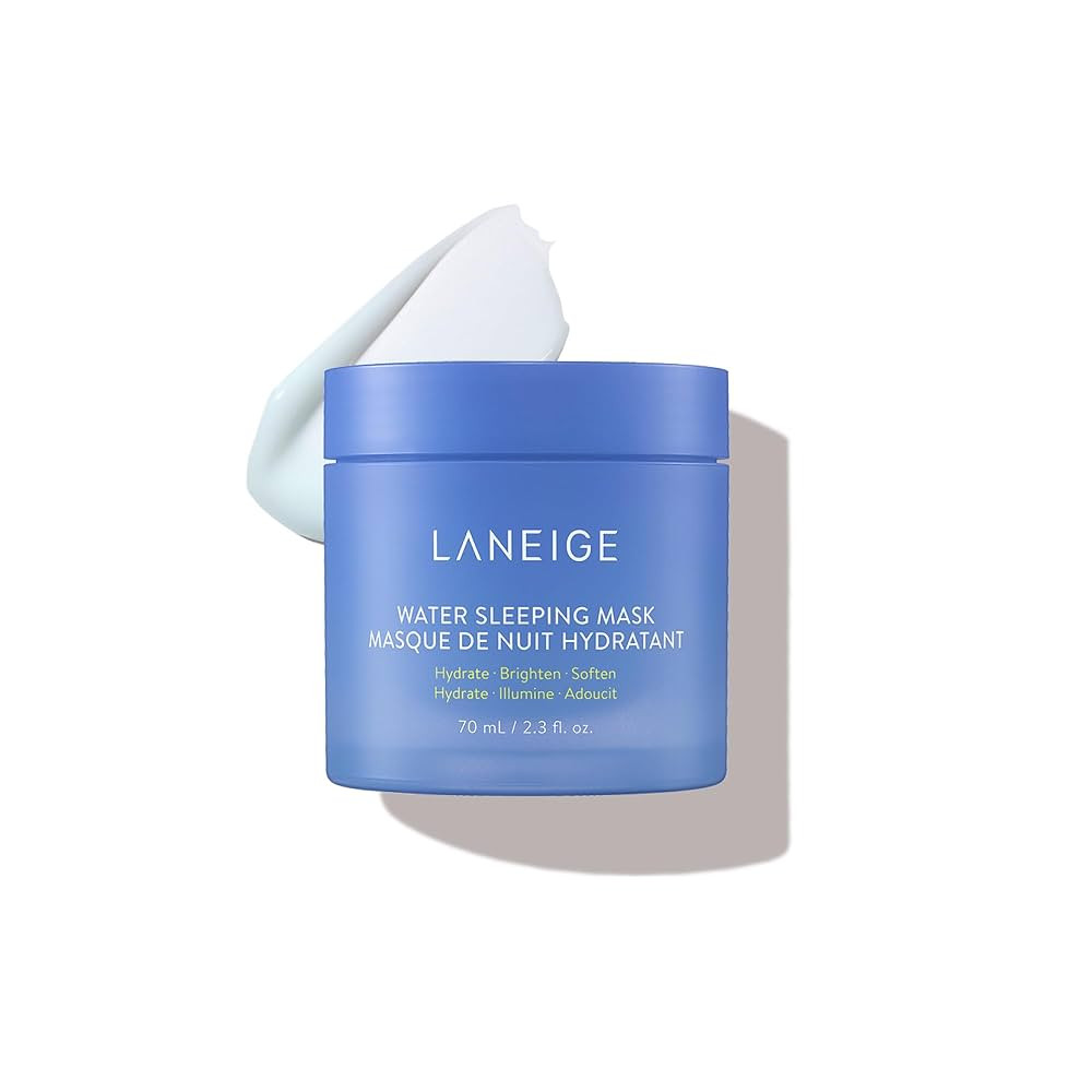 LANEIGE Water Sleeping Mask: Hydrating Korean Overnight Mask with Squalane & Probiotic-Derived Co... | Amazon (US)