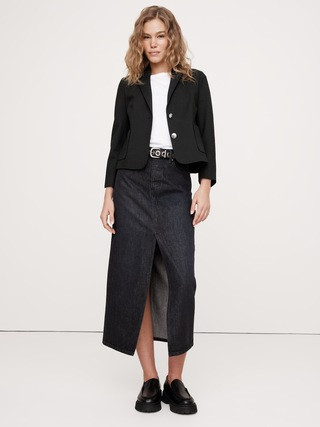 Everywhere Ponte Short Blazer | Banana Republic (US)