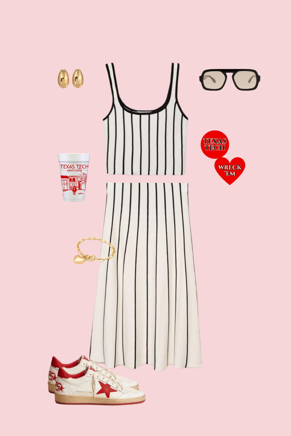 Texas Tech red & black college football gameday outfit idea 

#LTKSeasonal #LTKStyleTip