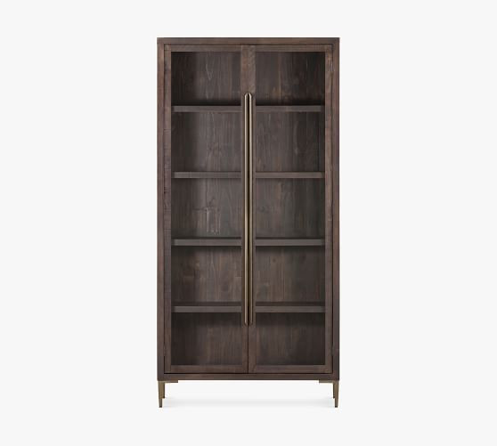 Braden Reclaimed Wood Display Cabinet (42.5") | Pottery Barn (US)