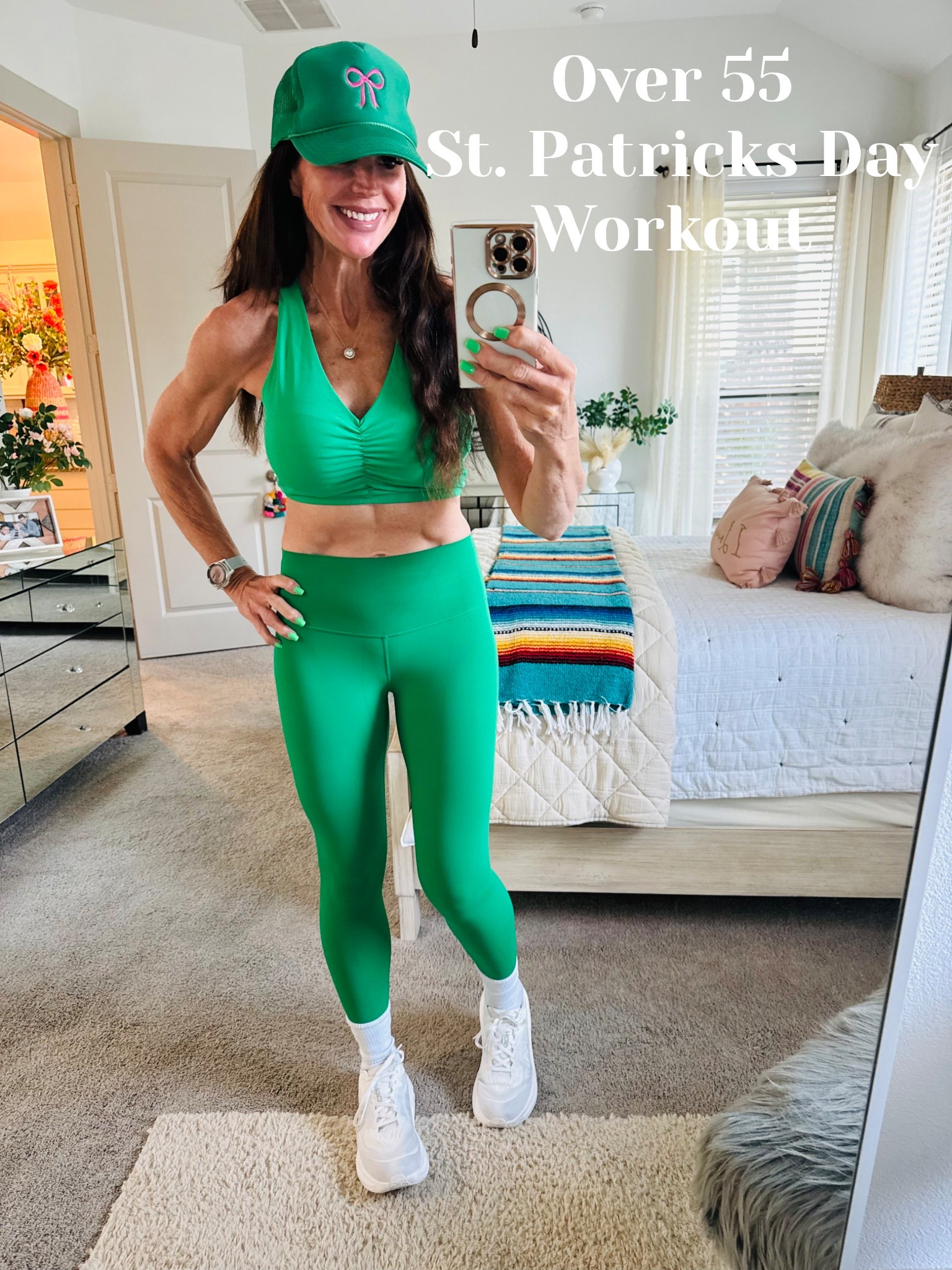 Gotta wear green! 💪🏼🍀🌈☘️💚

#LTKfitnessgoals #LTKActive #LTKOver40