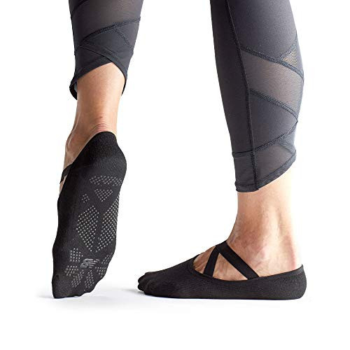 New Balance Yoga Socks for Women/Men - Non Slip Barre Socks with Grips/Straps | Sticky Gripper Exercise Fitness Sock Shoes for Yoga, Barre, Pilates, Ballet, Dance, Workout, Home, Casual, Hospital | Amazon (US)