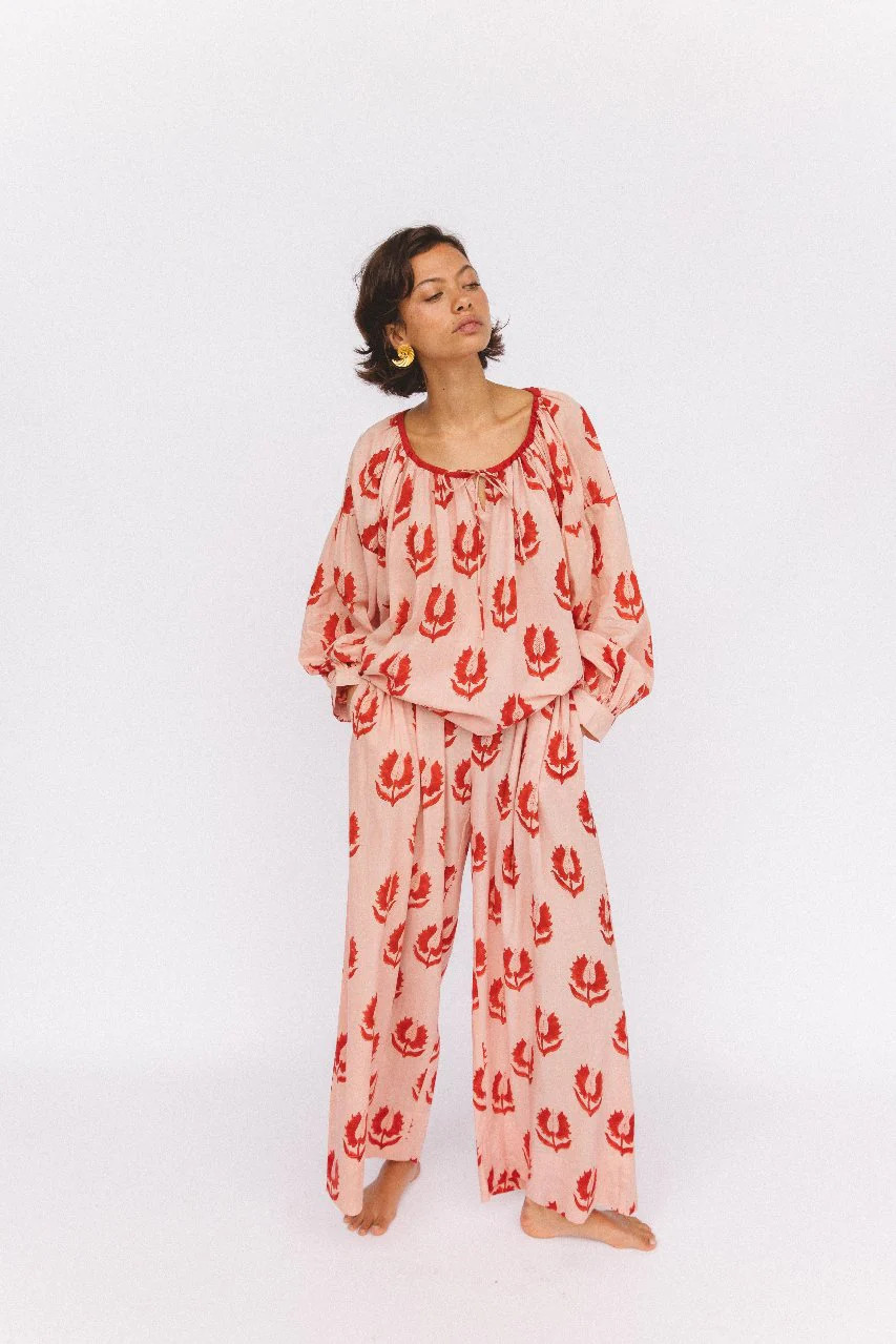 Ria Pants ~ Cherry Blossom | Daughters of India