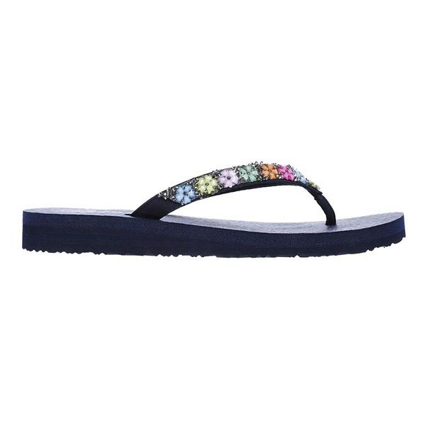 Women's Skechers Meditation Daisy Delight Flip Flop Sandals | Scheels