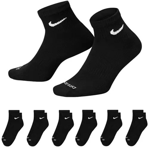 Nike Dri-FIT Everyday Plus Cushioned Training Ankle Socks - 6 Pack | Dick's Sporting Goods | Dick's Sporting Goods