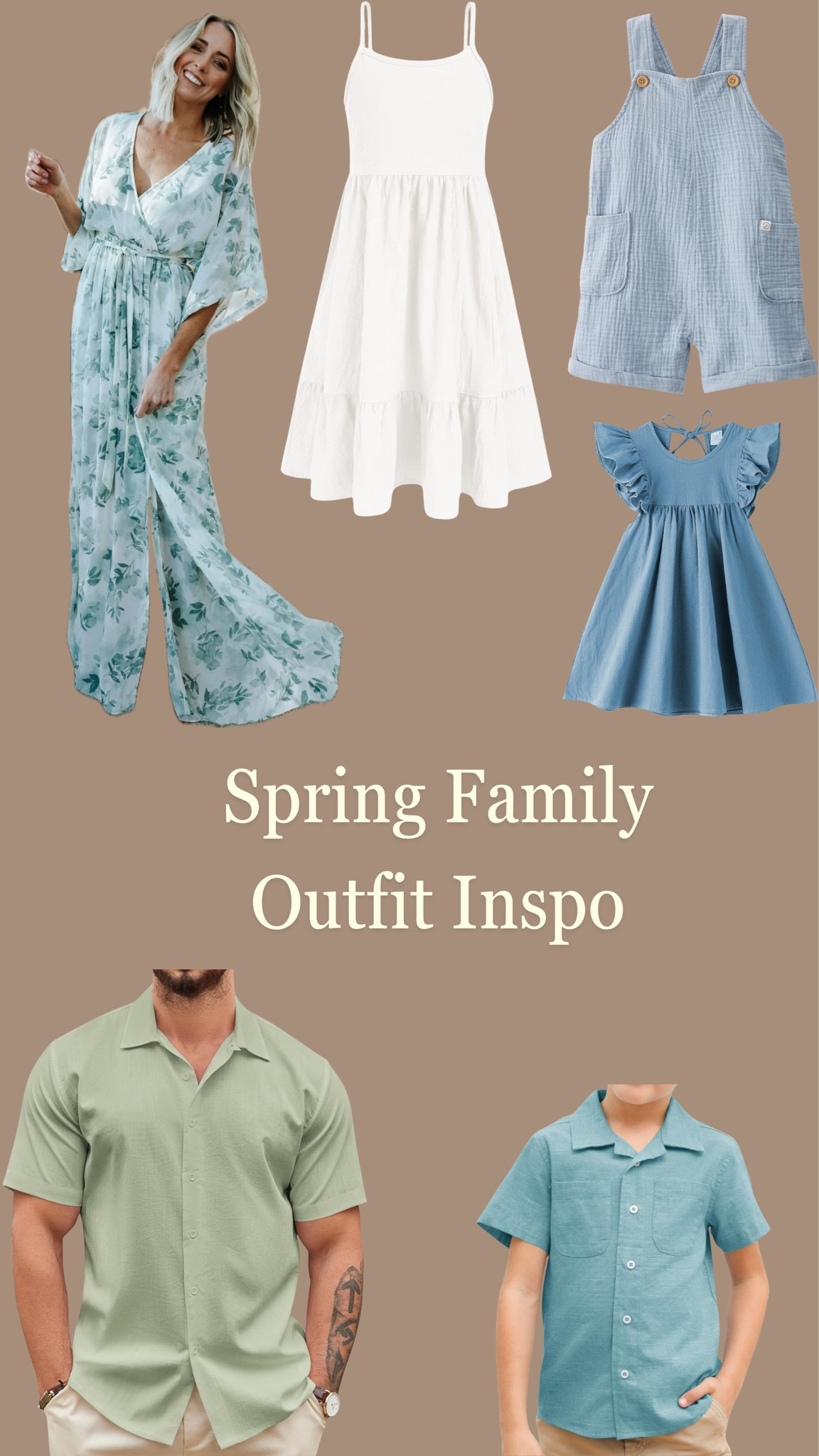 Spring Family Picture outfit inspo 
