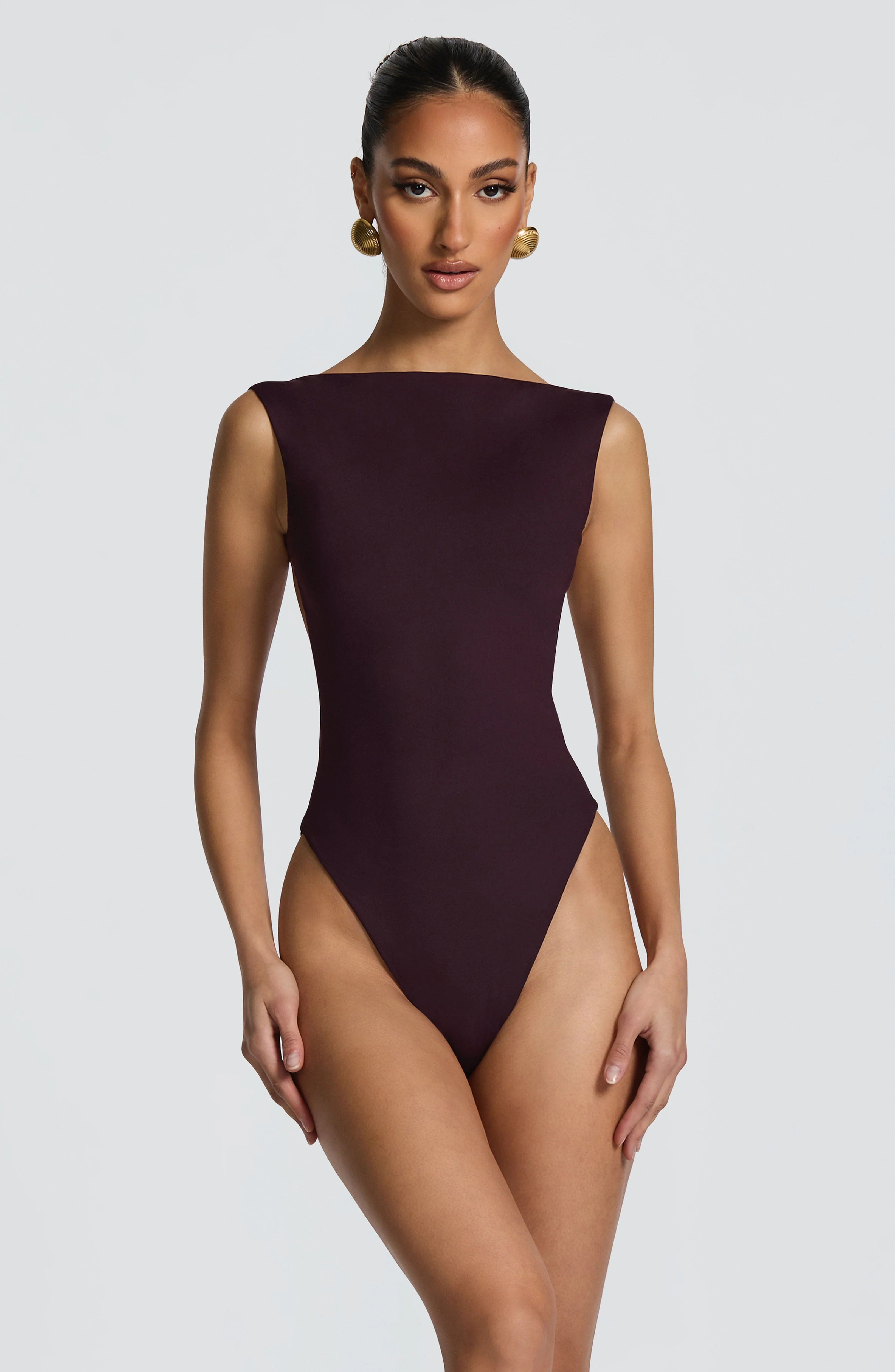 Tori Bodysuit - Plum | Babyboo (global)