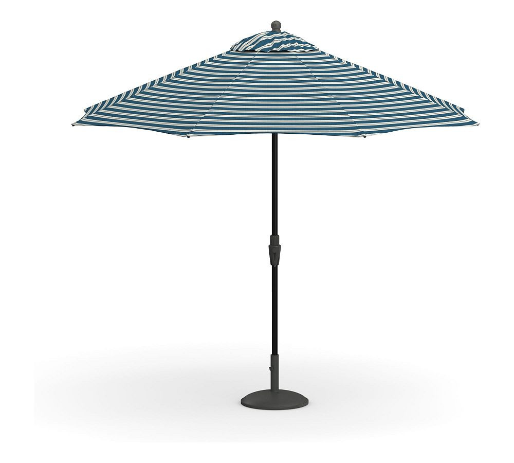 9' Round Outdoor Patio Umbrella \u2013 Rustproof Aluminum Tilt Frame | Pottery Barn (US)