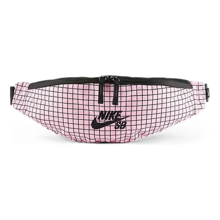 Nike SB Heritage Print Waistpack Fanny Pack 'Black Pink' CK6755-629 | KICKS CREW