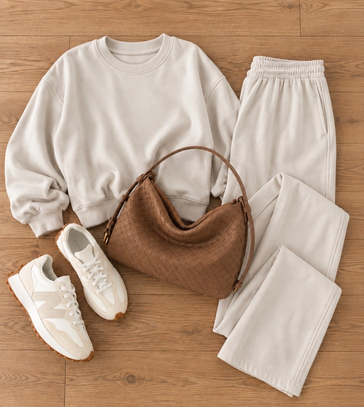 Steal the look! This neutral set + brown woven bag is the kind of easy outfit that still looks expensive.

neutral matching set, fall matching set, brown woven bag, casual fall outfit, comfy fall outfit, neutral outfit, wide leg pants, fall sneakers, everyday fall style, expensive look for less, fall outfit idea, JulieFranks

#LTKootd #LTKgrwm #LTKdayinmylife