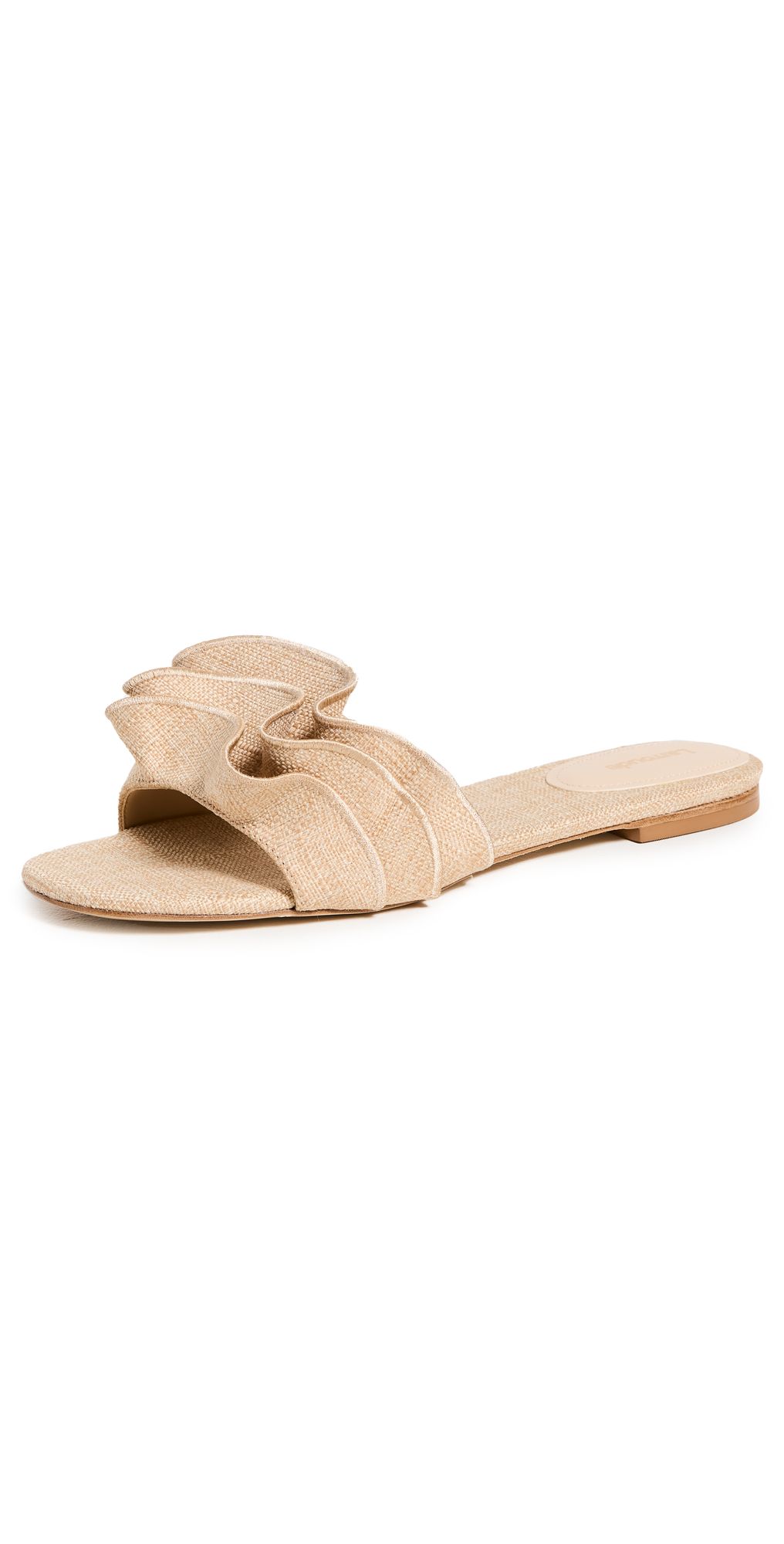 Larroude Ivy Ruffle Sandals | Shopbop
