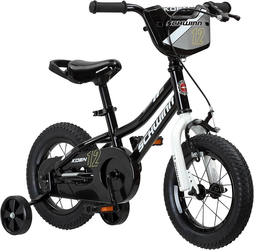 Schwinn Koen & Elm Toddler and Kids Bike, 12-18-Inch Wheels, Training Wheels Included, Boys and G... | Amazon (US)