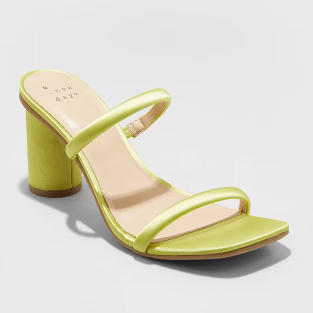 Women's Cass Square Toe Heels - A New Day™ | Target