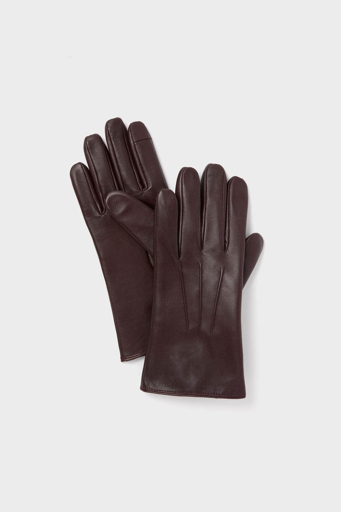 Windsor Wine Short Leather Gloves | Tuckernuck (US)
