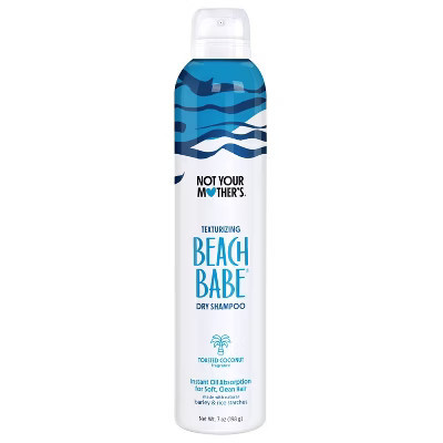Not Your Mother's Beach Babe Texturizing Dry Shampoo Spray - 7oz: Aluminum-Free, Vegan, Coconut Scent | Target