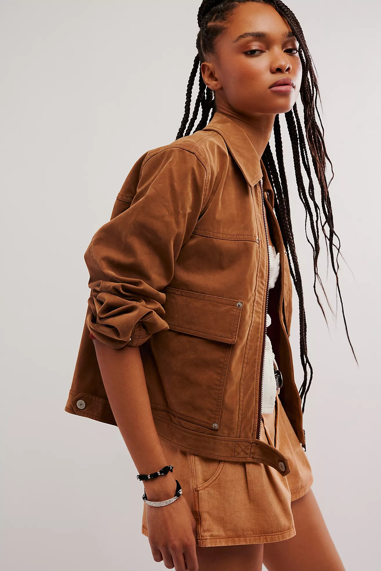 Blair Vegan Suede Jacket | Free People (UK)