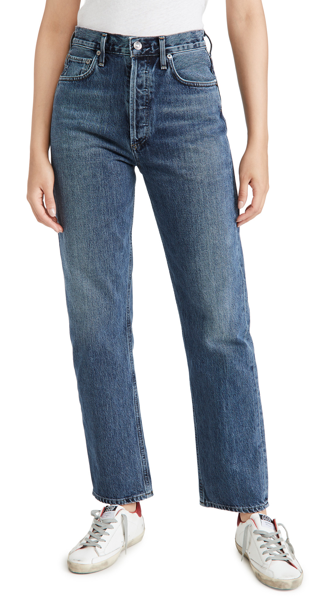 The 90's Pinch Waist Jeans | Shopbop