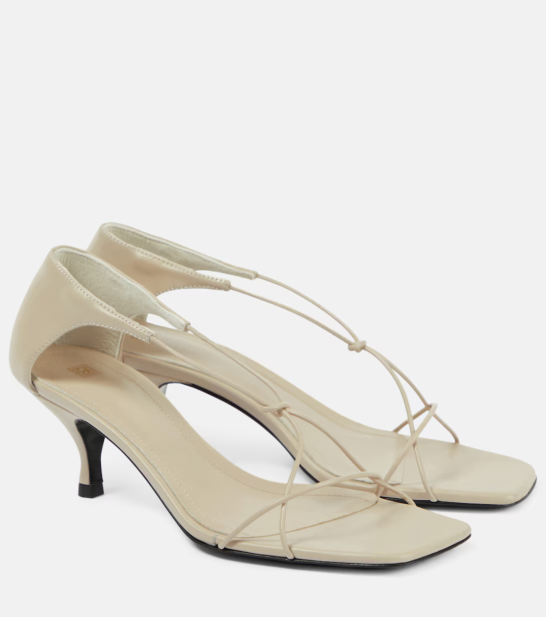 Knot leather sandals | Mytheresa (US/CA)